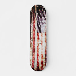 American Hardcore Grunge Flagga Pro Board Mini Skateboard Bräda 18,7 Cm