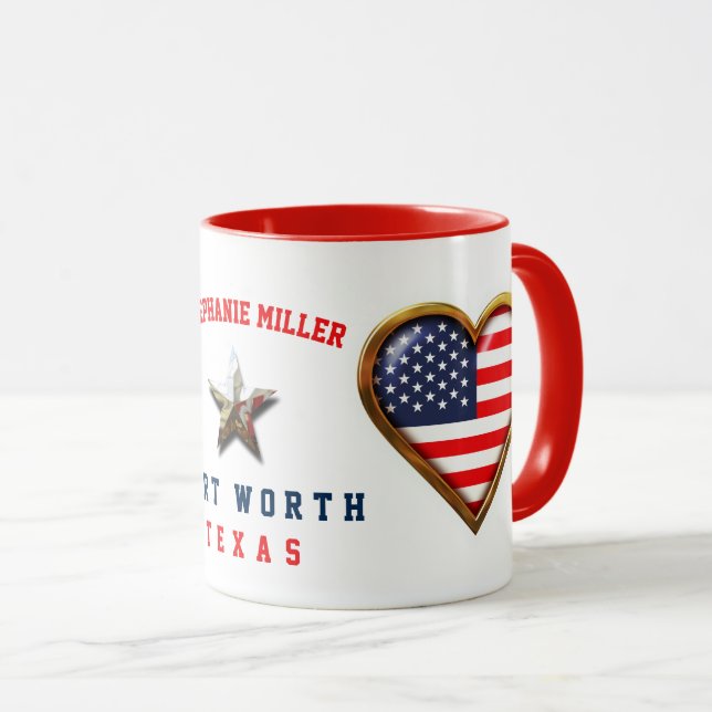 American Heart Coffee Mugg (Framsida höger)