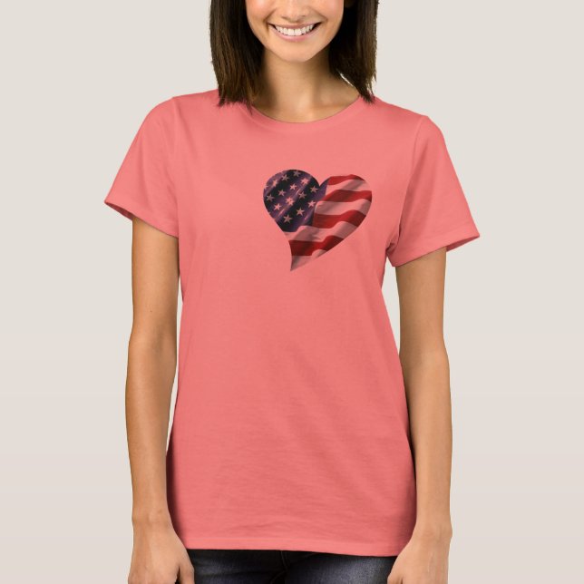 American Heart T-shirt (Framsida)