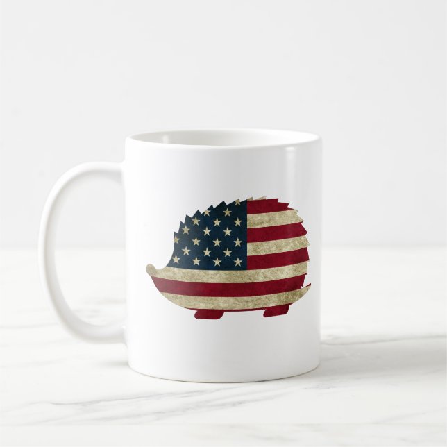 American Hedgehog Kaffemugg (Vänster)