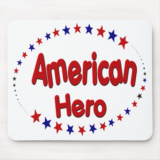 American Hero Mousepad Musmatta (Framsidan)