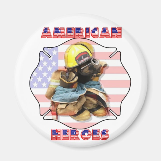 AMERICAN HEROES- MAGNET (Framsidan)