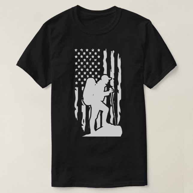 American Hiking T Shirt (Design framsida)