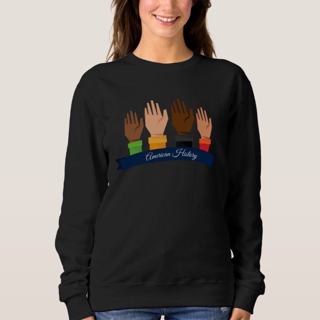 American History African  Black Is Beautiful Diver T Shirt (Framsida)