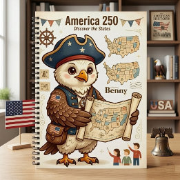 American History Explorer Patriotisk Örn USA 250