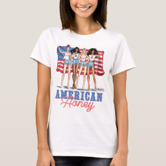American honey Tee by Amy Lee Illustration