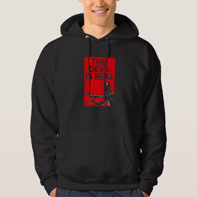 American Horror Hotel Devil Is Real   Hoodie (Framsida)
