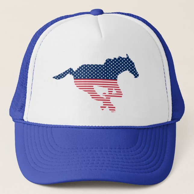 American Horse Hat Truckerkeps (Framsida)