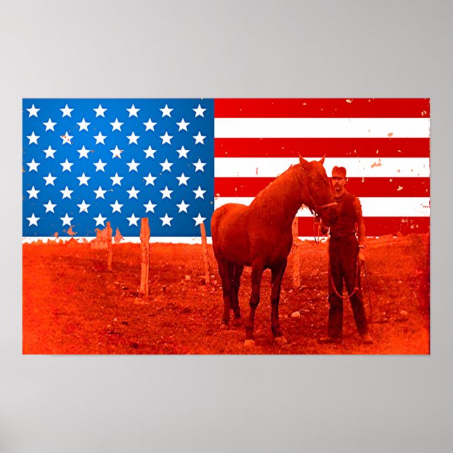 American Horse Poster (Framsidan)
