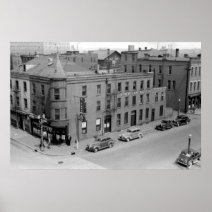 American Hotel, Dubuque, Iowa, 1940 Poster