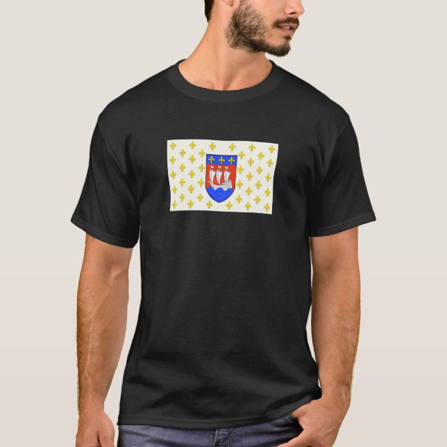 American Huguenots 1913 Flagga T Shirt (Framsida)
