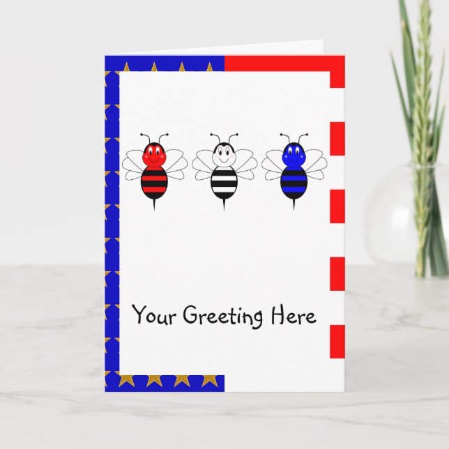 American Humla Greeting Card Kort (Framsida)