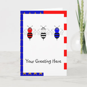 American Humla Greeting Card Kort
