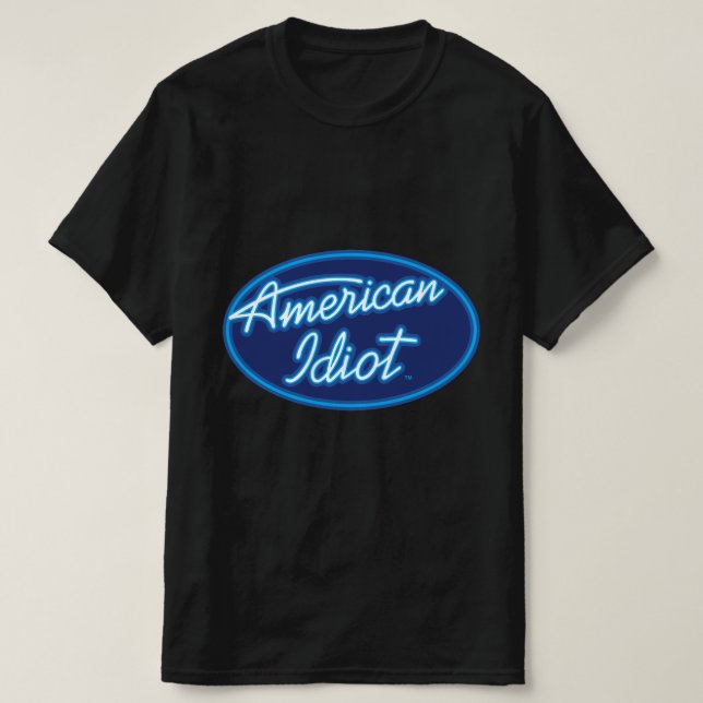 American Idiot 🇺 🇸 T Shirt (Design framsida)
