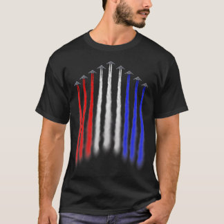 American Independence Bomber Jet Patriotic 4:e av T Shirt