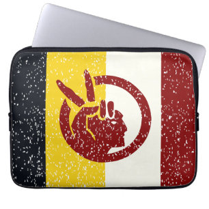 American Indian Movement-flagga Laptop Fodral