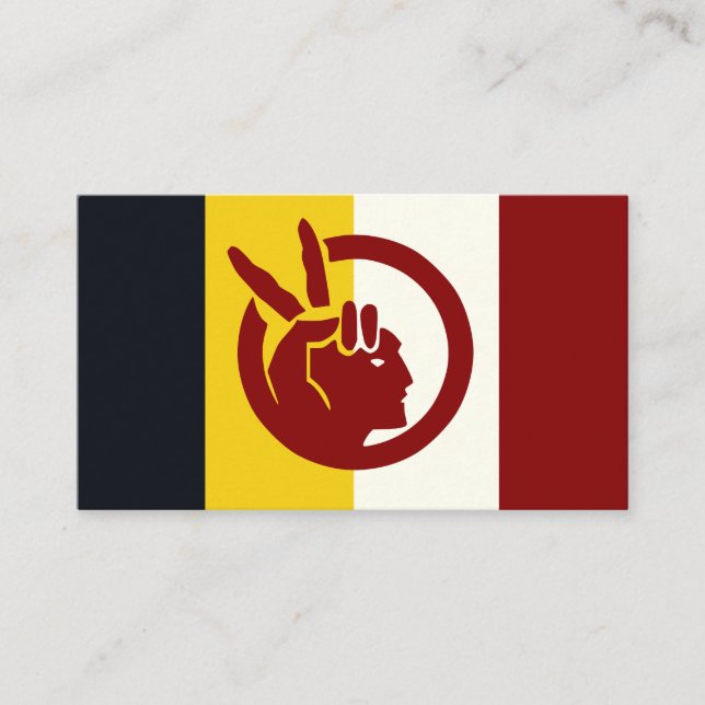 American Indian Movement  Visitkort (Framsida)
