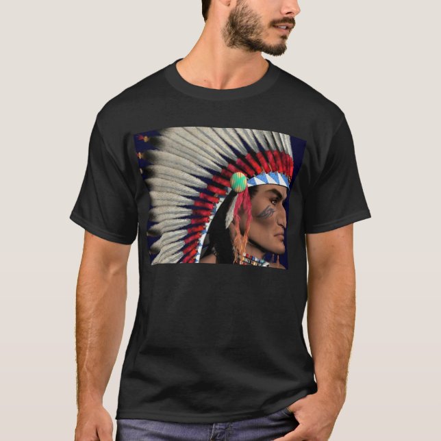 ~American Indian~ T-shirt (Framsida)