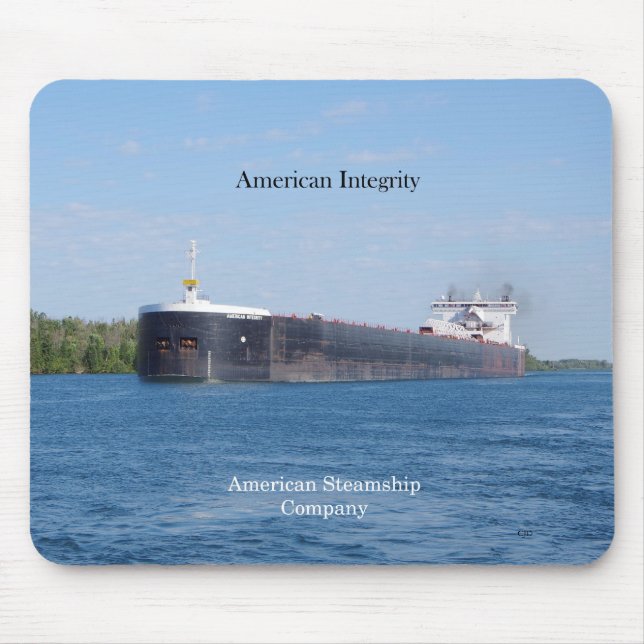 American Integrity mousepad Musmatta (Framsidan)