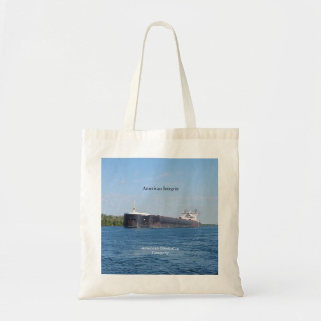 American Integrity tote bag Tygkasse (Framsidan)