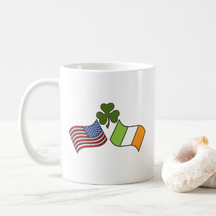 American Irish Flagga Kaffemugg