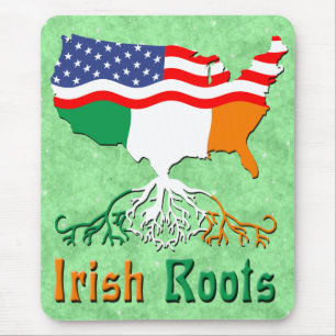 American Irish Roots Mousemat Musmatta