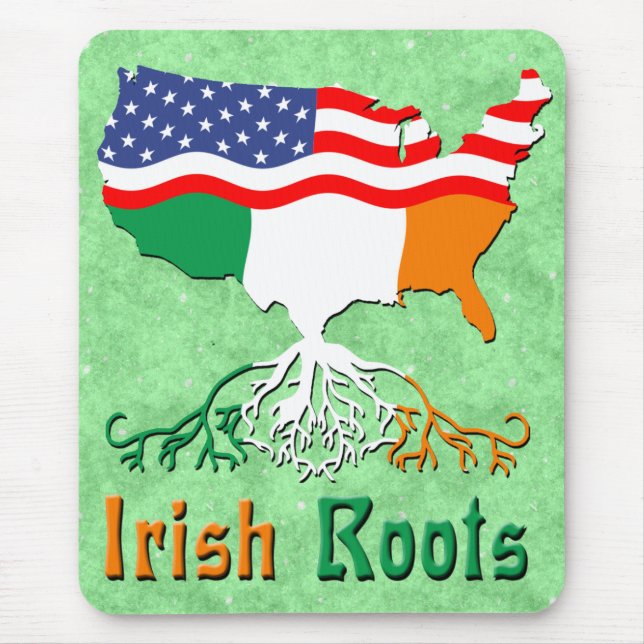 American Irish Roots Mousemat Musmatta (Framsidan)