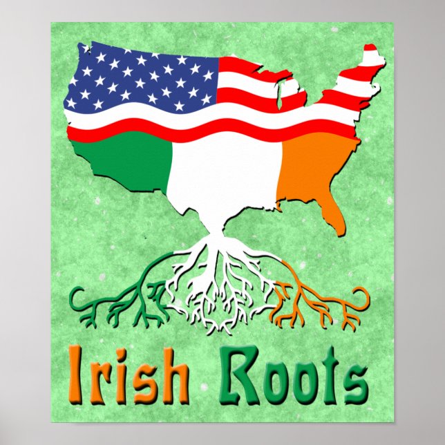 American Irish Roots Poster (Framsidan)