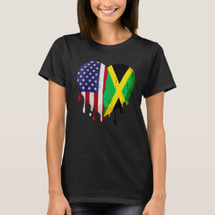 American Jamaican Hispanic Heritage Month Jamaica T Shirt
