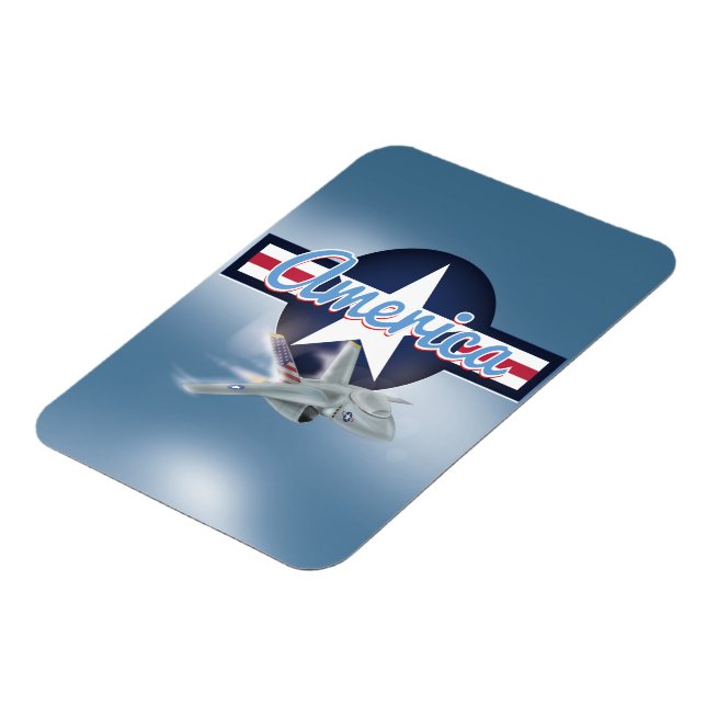 American Jet Fighter Magnet (Vänstra Sidan)