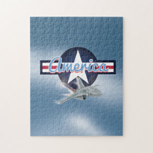 American Jet Fighter Pussel