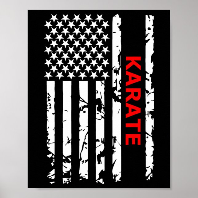 American Karate Poster (Framsidan)