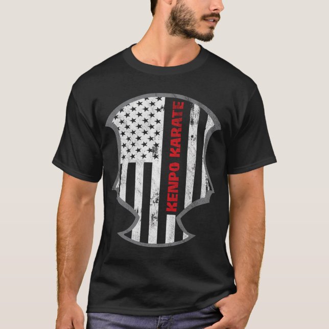 American Kenpo Karate Mial T Shirt (Framsida)