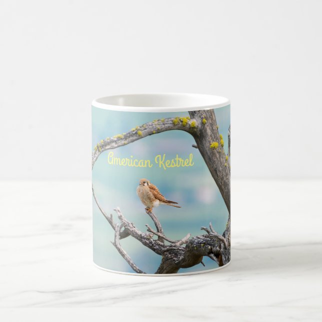 American Kestrel Kaffemugg (Center)