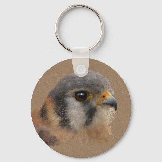 American Kestrel Nyckelring (Framsida)