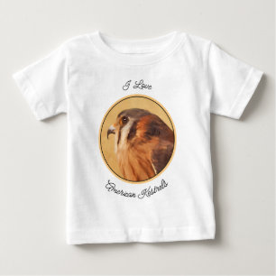 American Kestrel Painting - Original Bird Art T Shirt
