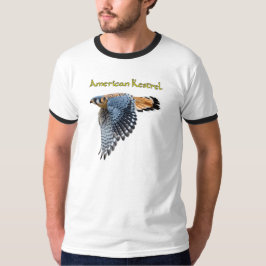 American Kestrel Ringer T-Shirt