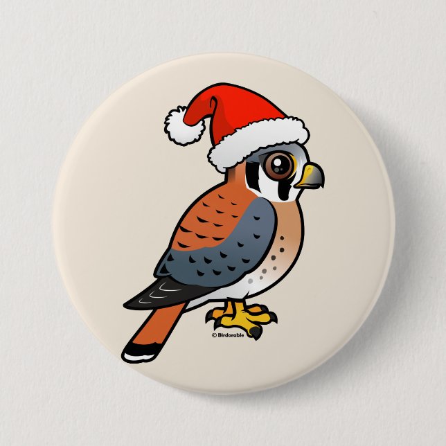 American Kestrel Santa Knapp (Framsida)