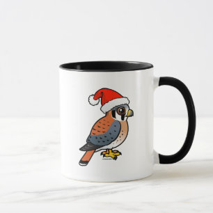 American Kestrel Santa Mugg