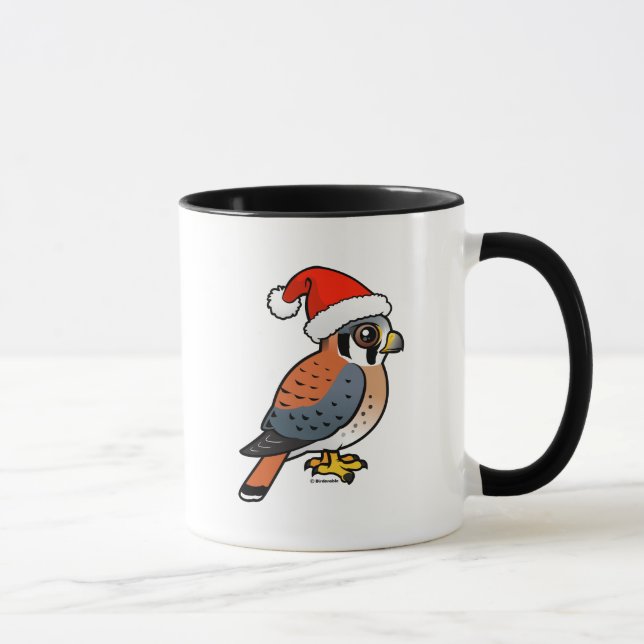 American Kestrel Santa Mugg (Höger)