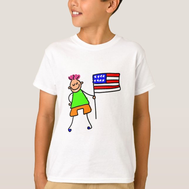 American Kid Tee Shirt (Framsida)