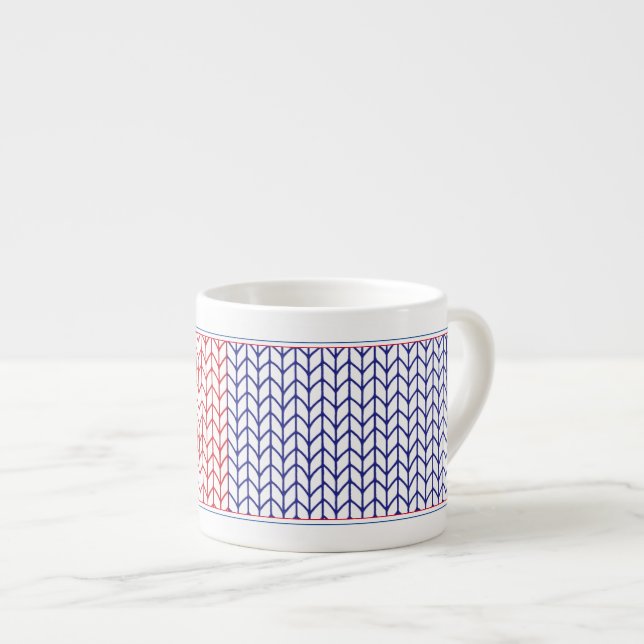 AMERICAN KNIT Espressokopp (Framsida höger)