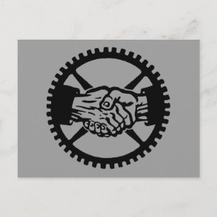 American Labor Party Inbjudan Vykort