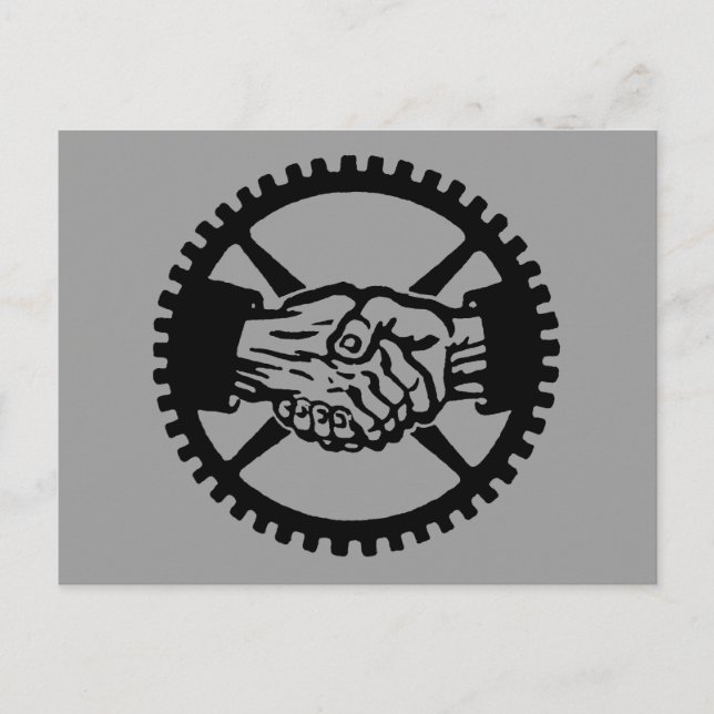 American Labor Party Inbjudan Vykort (Framsida)