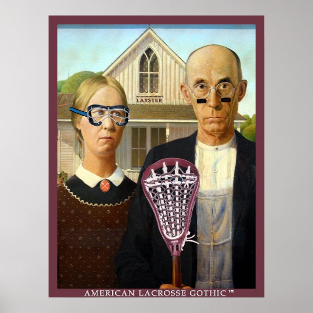 American Lacrosse Gothic Poster (Framsidan)