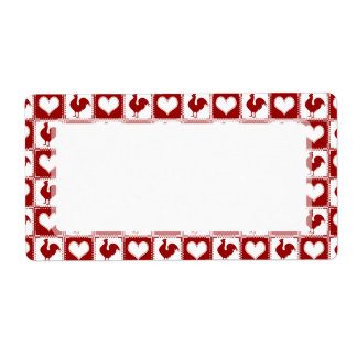 American Land Farm Chicken Gingham Fraktsedel