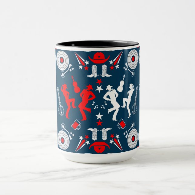 American Land Music Line Dancing Mugg (Center)