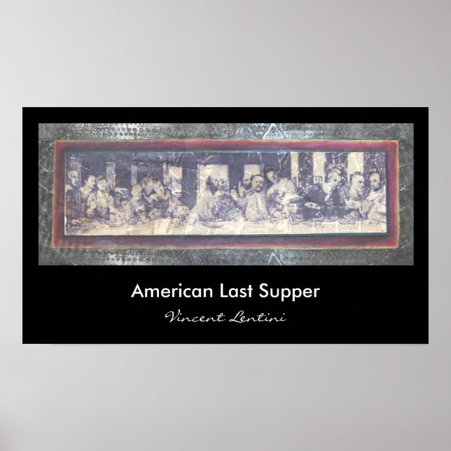 American Last Supper Poster (Framsidan)
