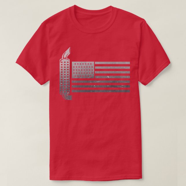 American Lastbil Driver 18 Wheeler Trucking Coola  T Shirt (Design framsida)