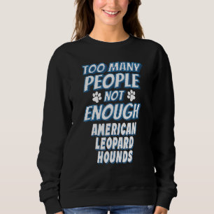 American Leopard Hound Breed Hundägare Hund T Shirt